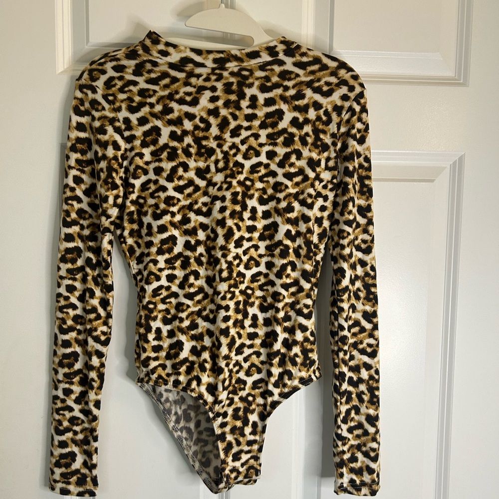 Cheetah print bodysuit